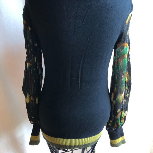 Blank London Sweater With Ruched Sleeves: Size M - Picture 5 of 16